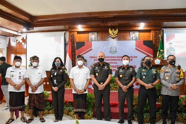 Walikota Jaya Negara Apresiasi Peresmian Rumah Restorative Justice di Desa Sumerta Kelod 