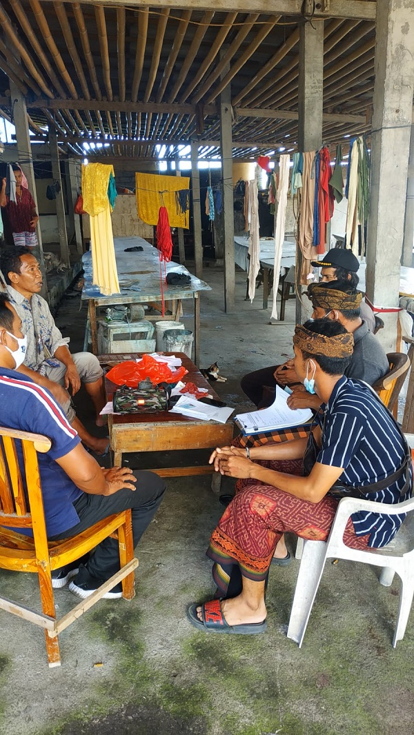 Tim DLHK Denpasar Gerak Cepat Tertibkan Usaha Sablon Yang Mencemari Sungai.