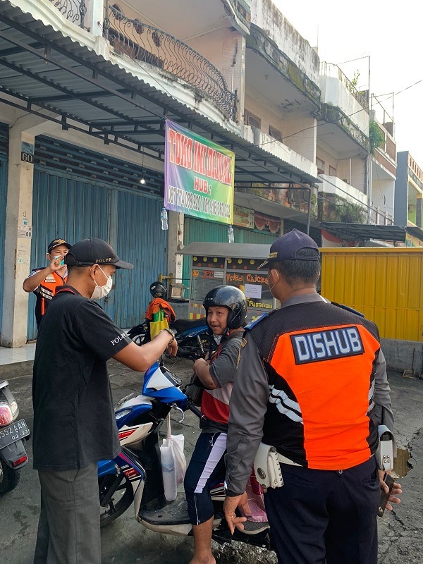 Pasca Libur Panjang, 50 Orang Terjaring Pendisiplinan Masker Di Tegal Kertha