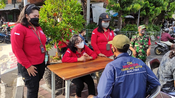 10 Orang Pelanggar Prokes Terjaring Di Dauh Puri Kelod