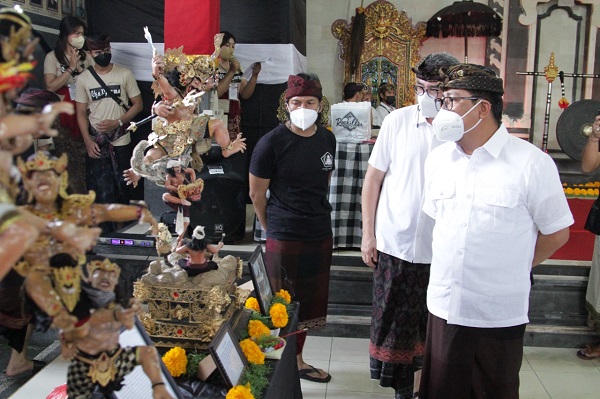 Wawali Arya Wibawa Buka Lomba Ogoh-Ogoh Mini ST. Yowana Dharma Banjar Eka Dharma