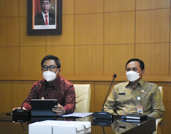 Wawali Arya Wibawa Buka Talkshow Peningkatan Implementasi Budaya Anti Korupsi