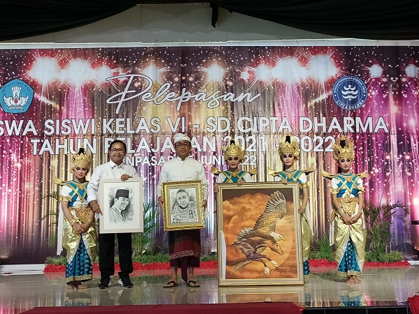 Walikota hadiri pelepasan siswa siswi cipta dharma