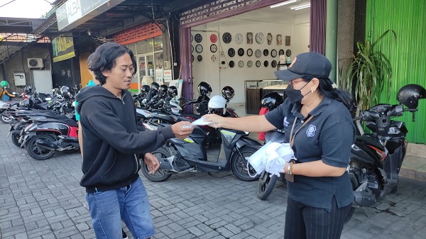 19 Orang Pelanggar Prokes Terjaring Tim Yustisi Denpasar