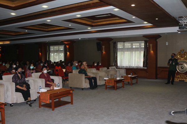 Samakan Persepsi dan Pemahaman Kader Posyandu TP. PKK Kota Denpasar Gelar Pembinaan dan Sosialisasi Kelembagaan Posyandu 