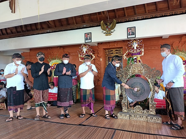 Walikota Jaya Negara Buka Lomba Ogoh-ogoh Mini ST Yowana Dharma Kerthi Banjar Kedaton Kesiman