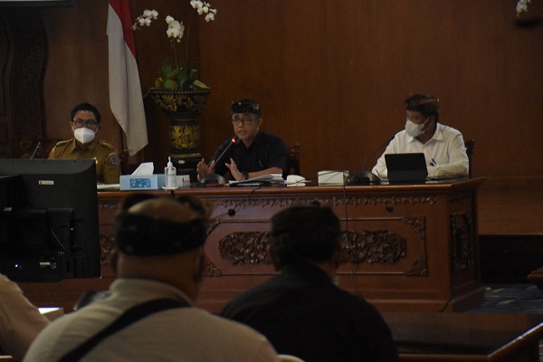 Rangkaian Prosesi Nyepi Termasuk Nyomya Ogoh Ogoh di Kota Denpasar Disepakati Dengan Pembatasan dan Disiplin Protokol Kesehatan