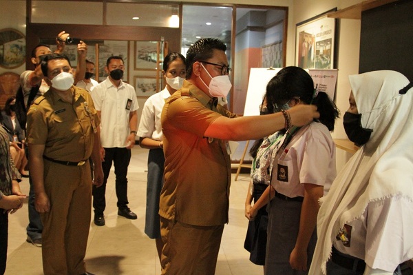 Wawali Arya Wibawa Buka Pelatihan Produksi Film Dokumenter Bagi Pelajar