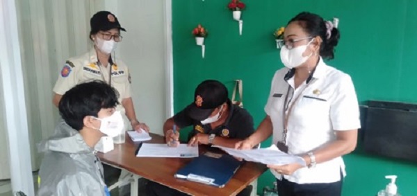 Tim Yustisi Kota Denpasar Lagi Jaring 39 Pelanggar Prokes