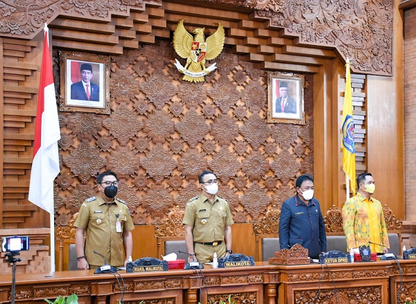 Pembukaan Sidang Paripurna DPRD Kota Denpasar, Walikota Jaya Negara Sampaikan LKPJ Tahun Anggaran 2021