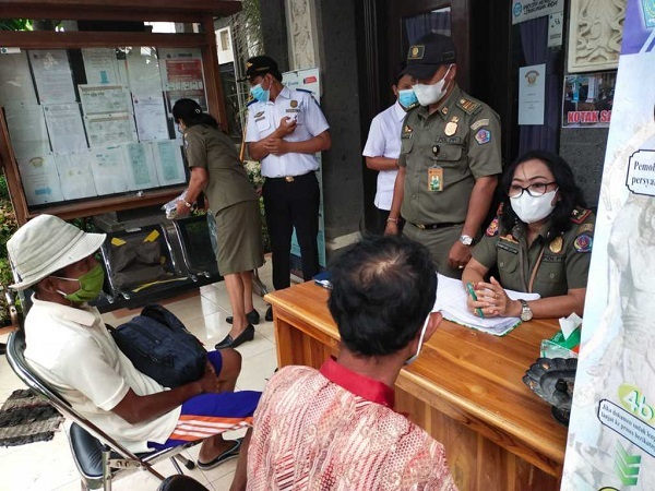 Tim Yustisi Denpasar Kembali Jaring 27 Orang Pelanggar Prokes