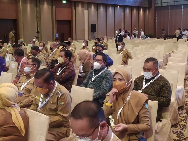 Wawali Arya Wibawa Hadiri Arahan Presiden Jokowi Terkait Aksi Afirmasi Bangga Buatan Indonesia di Nusa Dua Bali