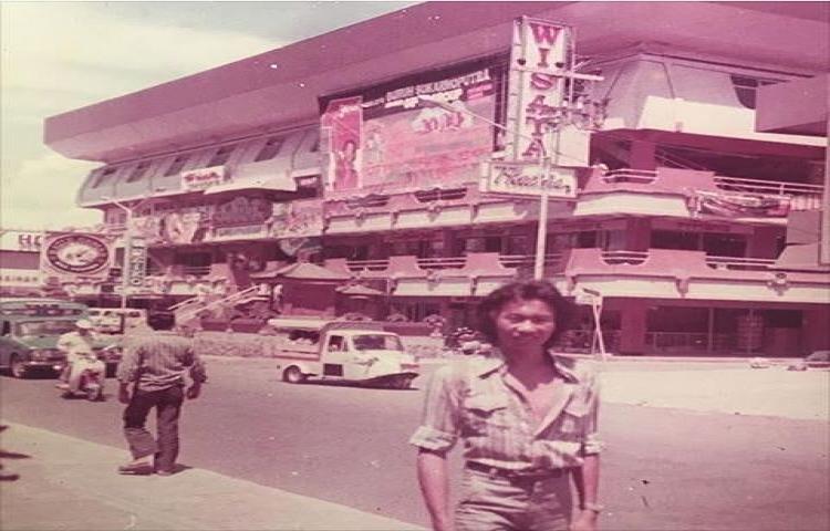 Suasana Jalan Thamrin Denpasar Tahun 1980an.