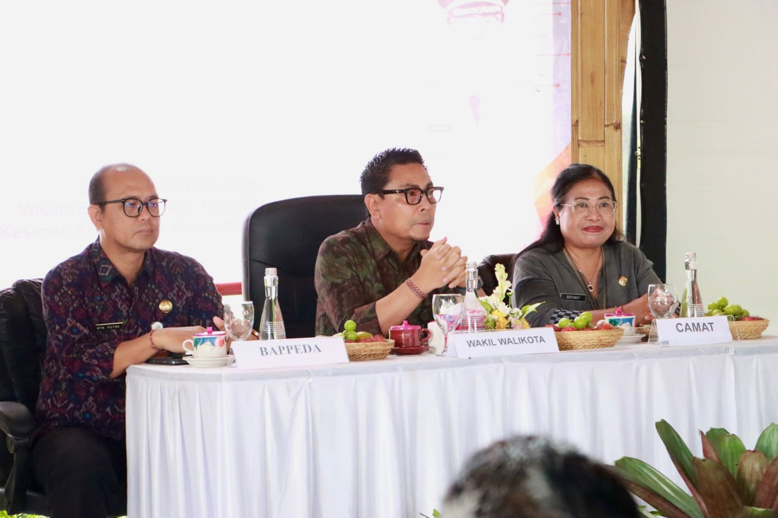 Wawali Arya Wibawa Buka Musrenbang Kecamatan Denpasar Timur, Pembangunan Infrastruktur Jalan, Pembersihan dan Perbaikan Drainase Hingga Perbaikan Gedung Sekolah Jadi Prioritas