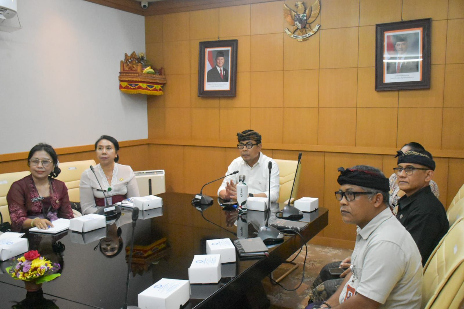 Wawali Arya Wibawa Ikuti Entry Meeting Serentak Pemeriksaan LKPD Tahun 2025.