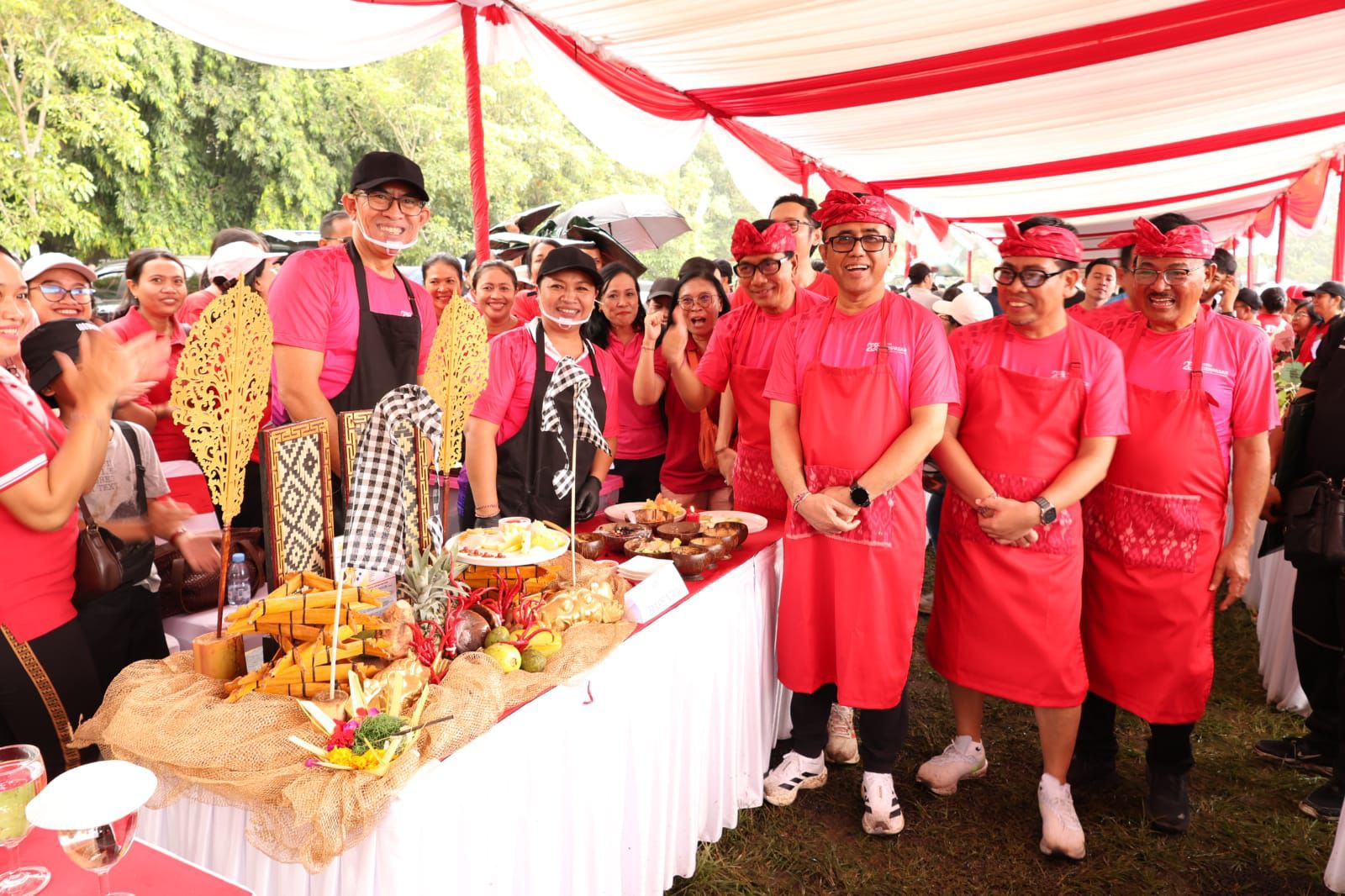 Pimpinan OPD Ikuti Lomba Ngerujak Serangkaian HUT ke-238 Kota Denpasar