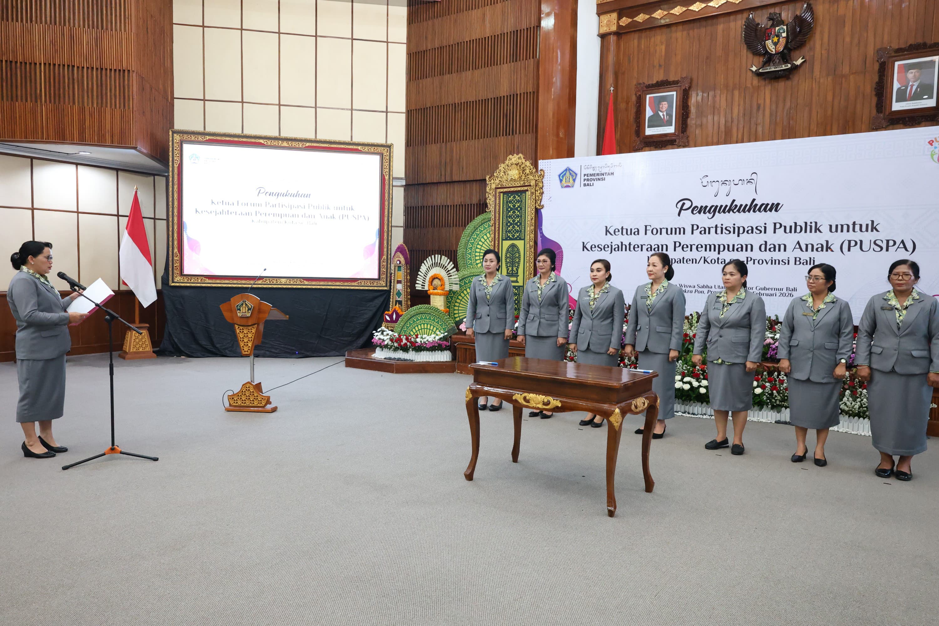  Ny. Ayu Kristi Arya Wibawa Dikukuhkan sebagai Ketua Forum PUSPA Kota Denpasar