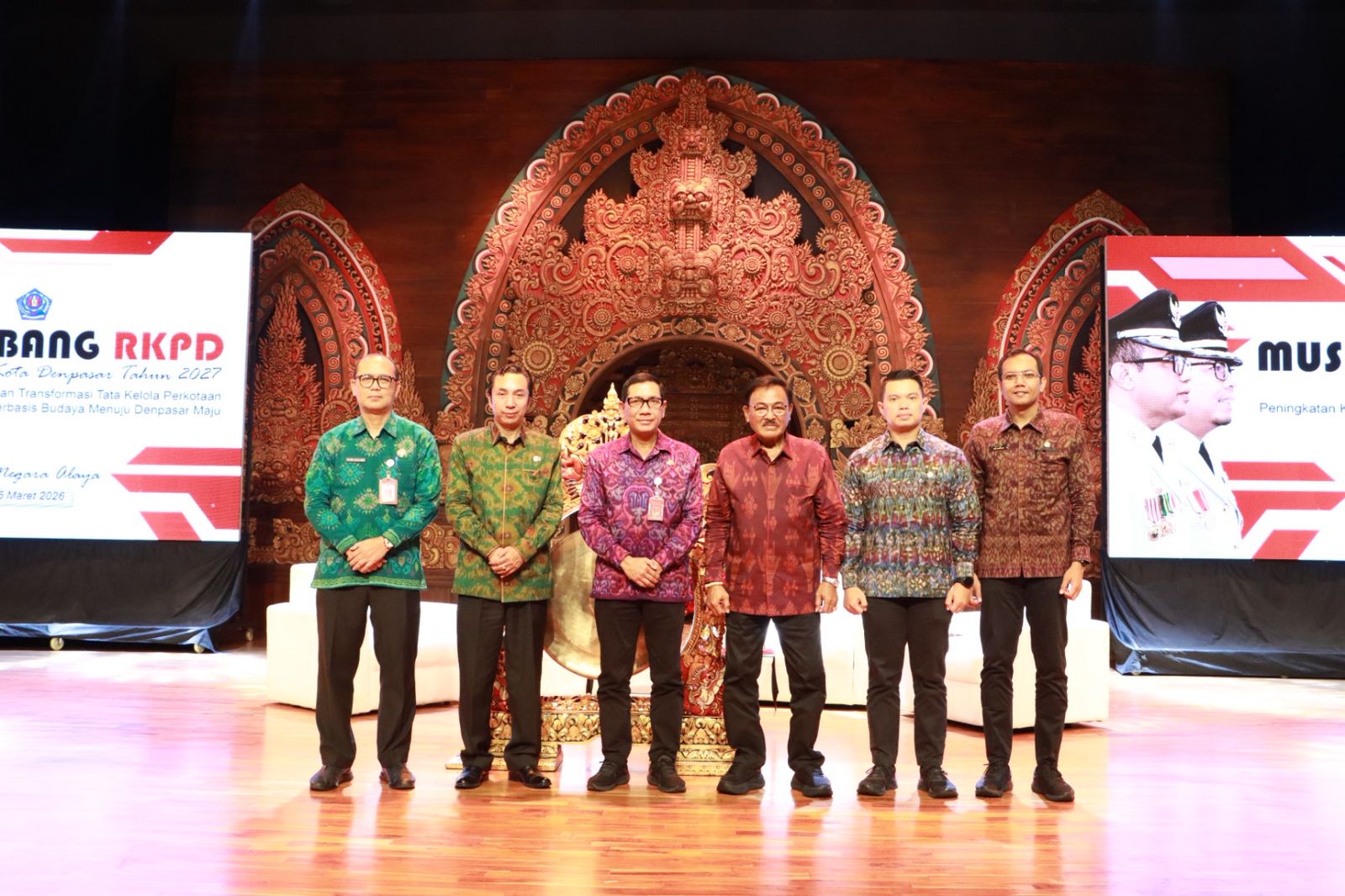 Sekda Eddy Mulya Buka Musrenbang RKPD Kota Denpasar Tahun 2027