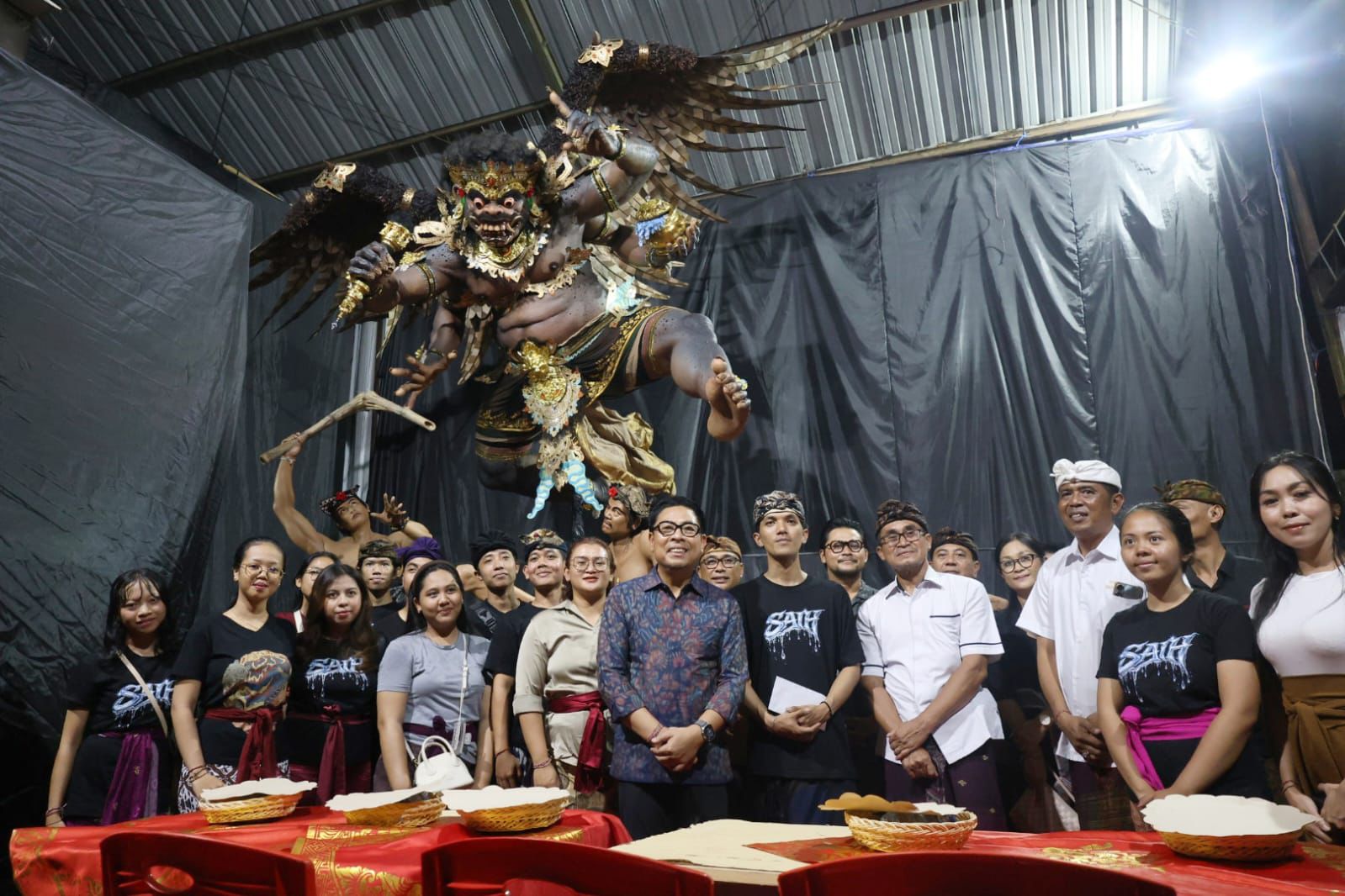 Pastikan Kesiapan Peserta Kasanga Fest 2026.   Wawali Arya Wibawa Tinjau Nominasi 16 Besar Ogoh-Ogoh Kota Denpasar di Denpasar Utara