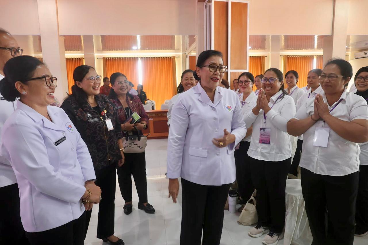 Kader Posyandu Kota Denpasar Ikuti Bimtek Bina Posyandu Tahun 2026 Provinsi Bali   Kuatkan Pemahaman dan Pengetahuan Terkait Posyandu 6 SPM