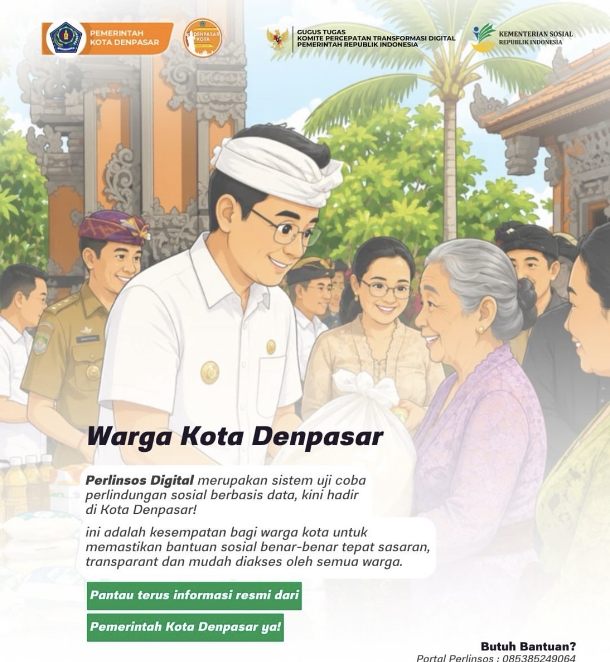 Perlinsos Digital kini hadir di Kota Denpasar